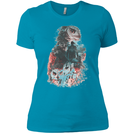 T-Shirts Turquoise / X-Small The Owls are Not What They Seem Women's Premium T-Shirt