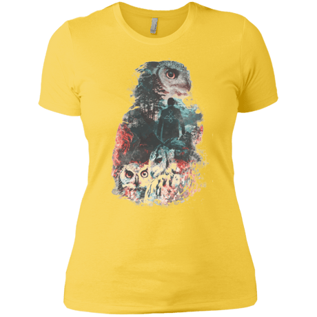 T-Shirts Vibrant Yellow / X-Small The Owls are Not What They Seem Women's Premium T-Shirt
