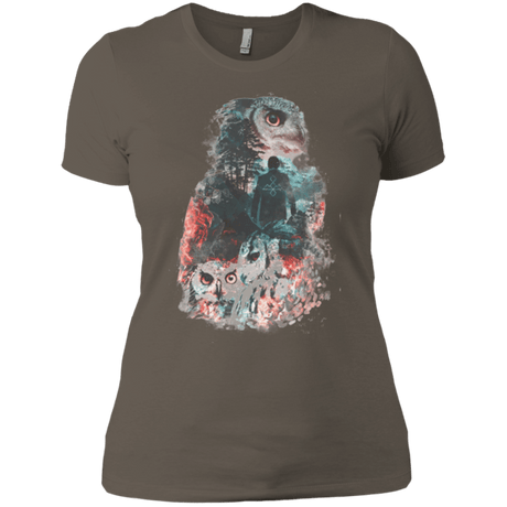 T-Shirts Warm Grey / X-Small The Owls are Not What They Seem Women's Premium T-Shirt