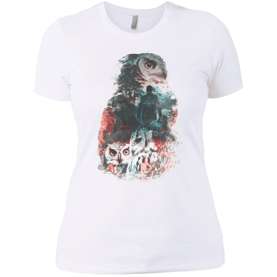 T-Shirts White / X-Small The Owls are Not What They Seem Women's Premium T-Shirt