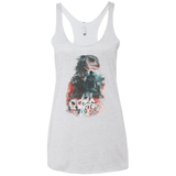 T-Shirts Heather White / X-Small The Owls are Not What They Seem Women's Triblend Racerback Tank