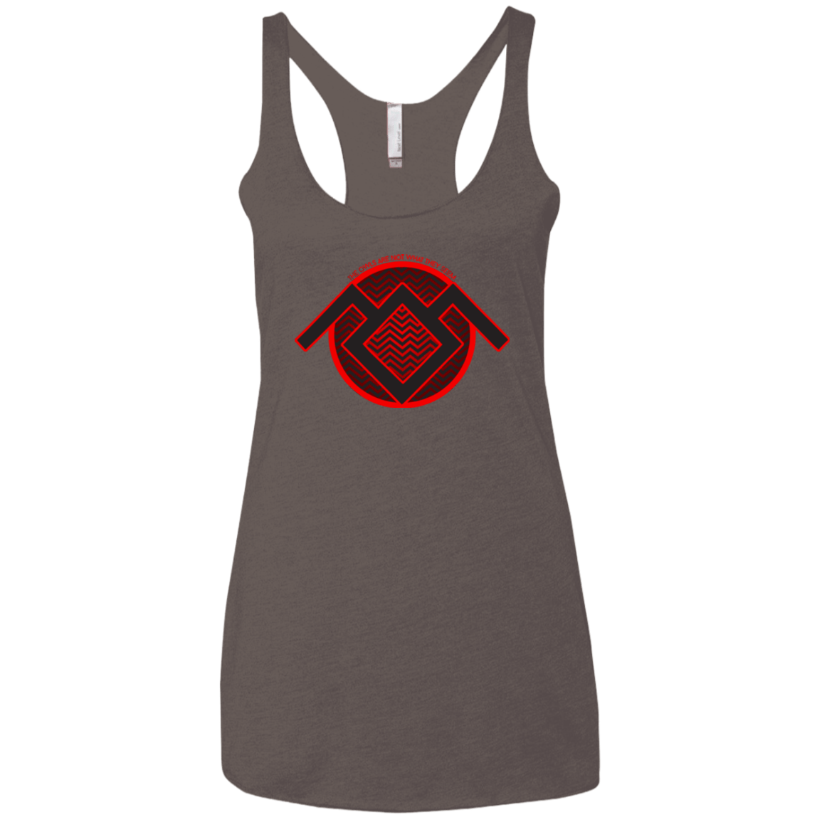 T-Shirts Macchiato / X-Small The Owls are Not what they Seem Women's Triblend Racerback Tank