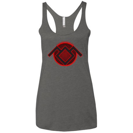 T-Shirts Premium Heather / X-Small The Owls are Not what they Seem Women's Triblend Racerback Tank