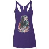 T-Shirts Purple / X-Small The Owls are Not What They Seem Women's Triblend Racerback Tank