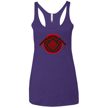 T-Shirts Purple / X-Small The Owls are Not what they Seem Women's Triblend Racerback Tank