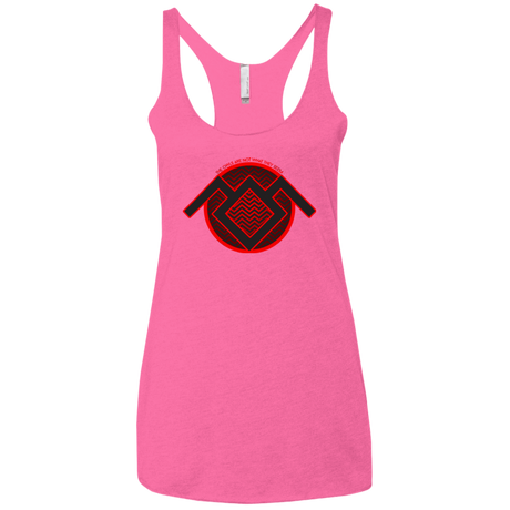 T-Shirts Vintage Pink / X-Small The Owls are Not what they Seem Women's Triblend Racerback Tank