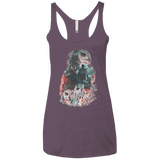 T-Shirts Vintage Purple / X-Small The Owls are Not What They Seem Women's Triblend Racerback Tank