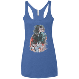 T-Shirts Vintage Royal / X-Small The Owls are Not What They Seem Women's Triblend Racerback Tank