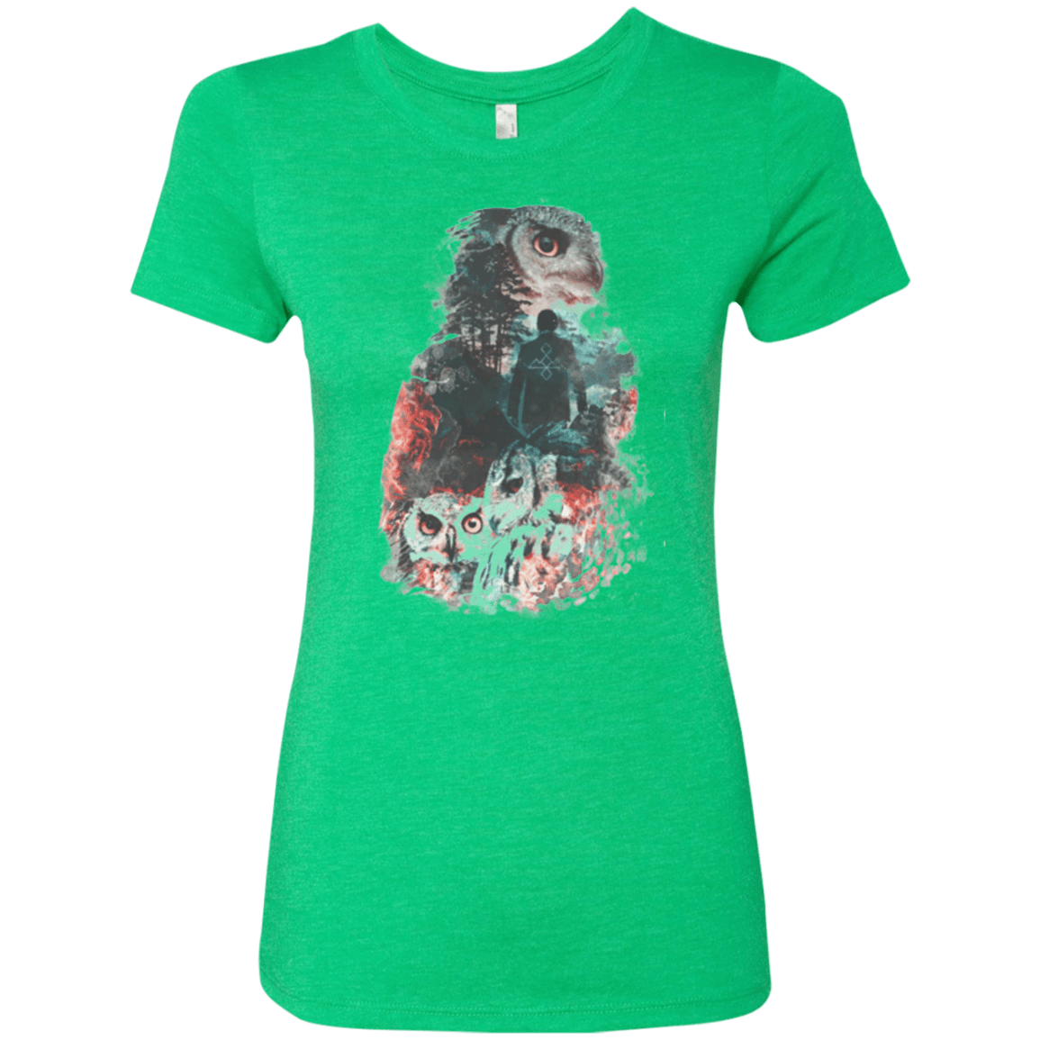 T-Shirts Envy / Small The Owls are Not What They Seem Women's Triblend T-Shirt