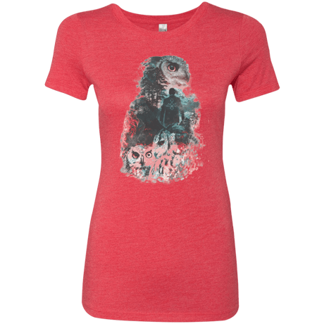 T-Shirts Vintage Red / Small The Owls are Not What They Seem Women's Triblend T-Shirt