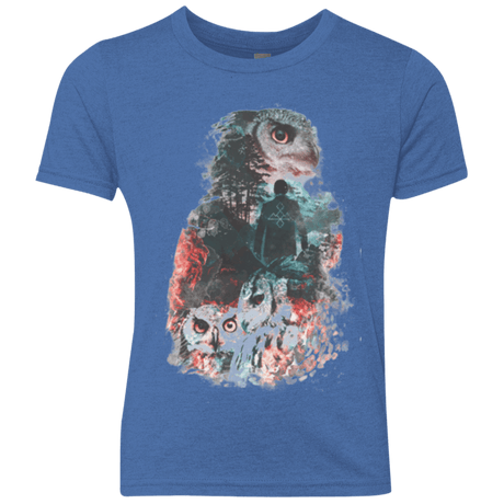T-Shirts Vintage Royal / YXS The Owls are Not What They Seem Youth Triblend T-Shirt