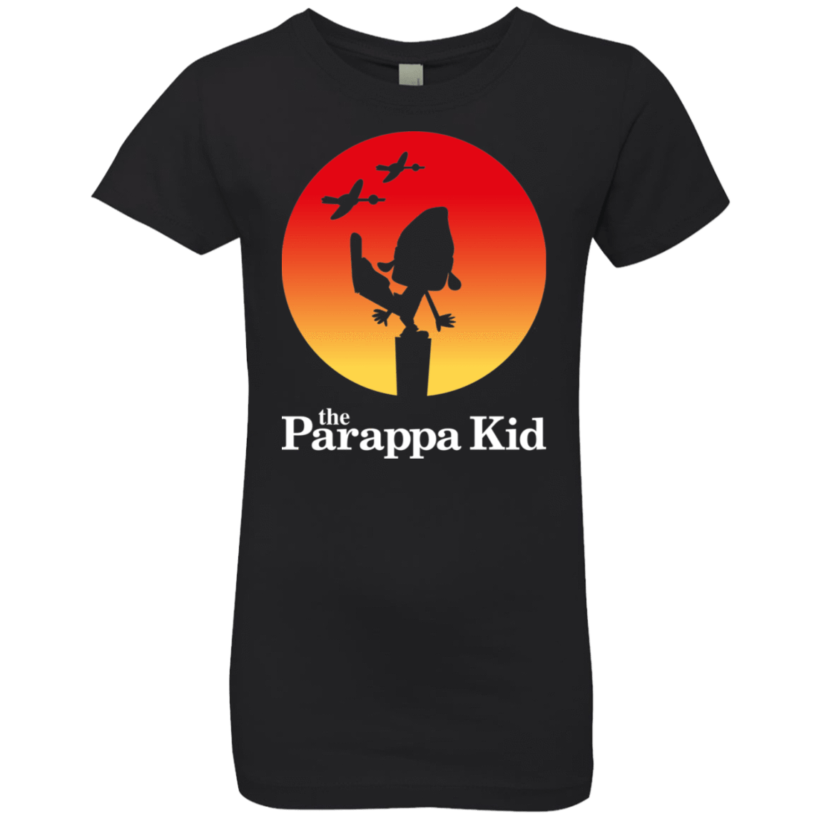 T-Shirts Black / YXS The Parappa Kid Girls Premium T-Shirt