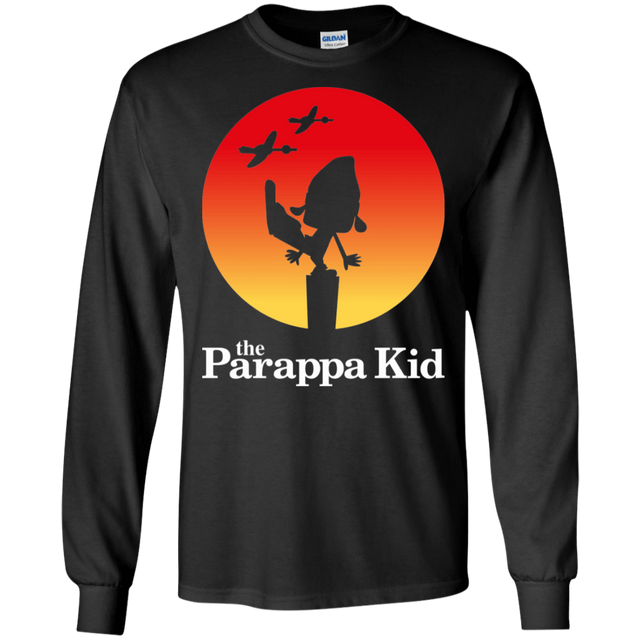 T-Shirts Black / S The Parappa Kid Men's Long Sleeve T-Shirt