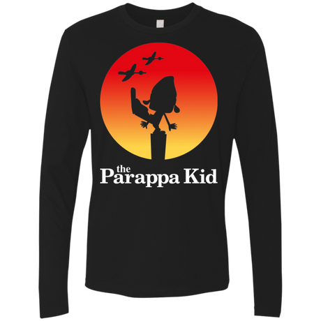 T-Shirts Black / S The Parappa Kid Men's Premium Long Sleeve