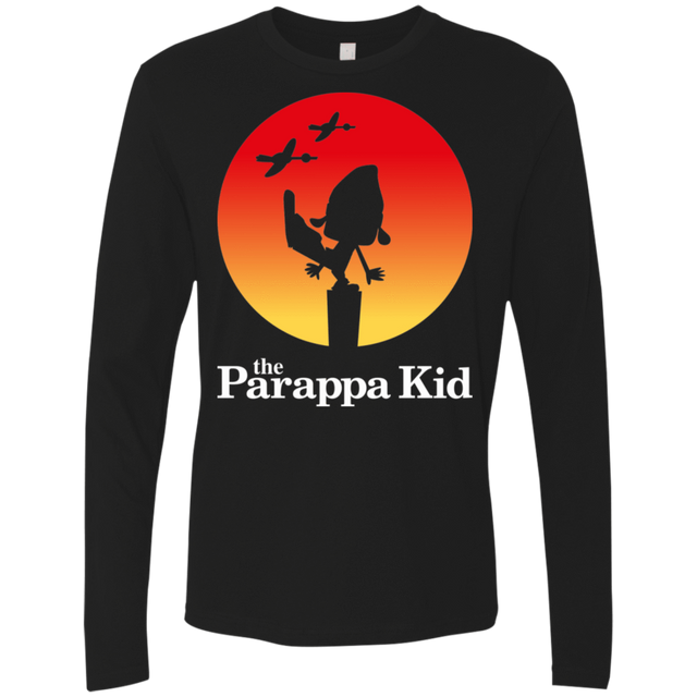 T-Shirts Black / S The Parappa Kid Men's Premium Long Sleeve