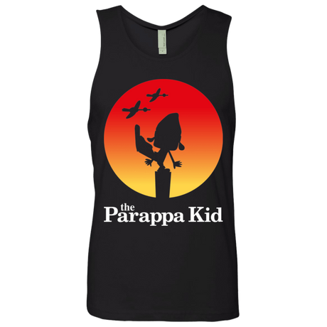 T-Shirts Black / S The Parappa Kid Men's Premium Tank Top