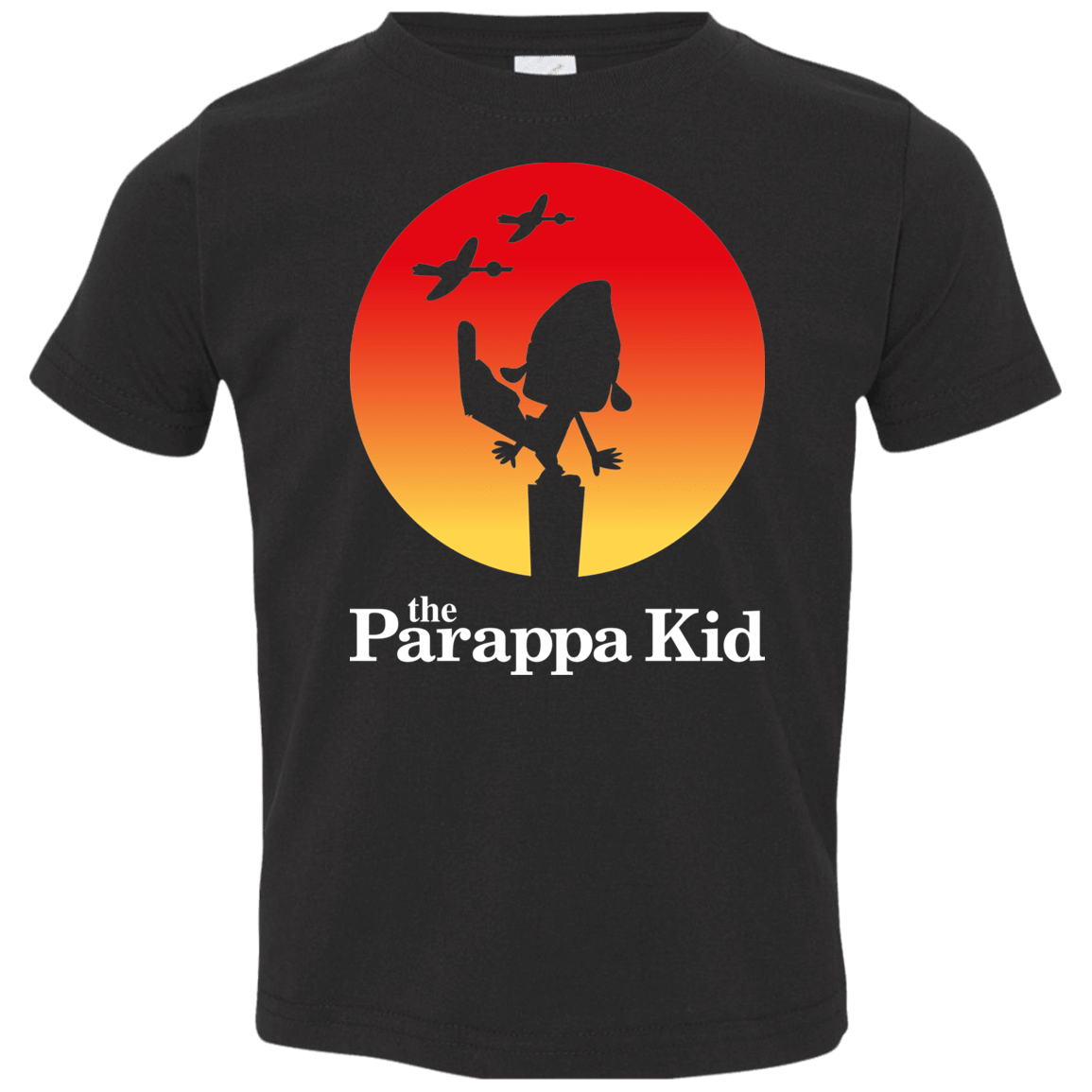 T-Shirts Black / 2T The Parappa Kid Toddler Premium T-Shirt
