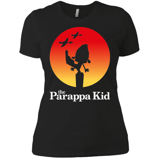 T-Shirts Black / X-Small The Parappa Kid Women's Premium T-Shirt
