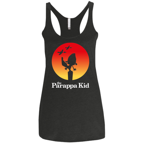 T-Shirts Vintage Black / X-Small The Parappa Kid Women's Triblend Racerback Tank