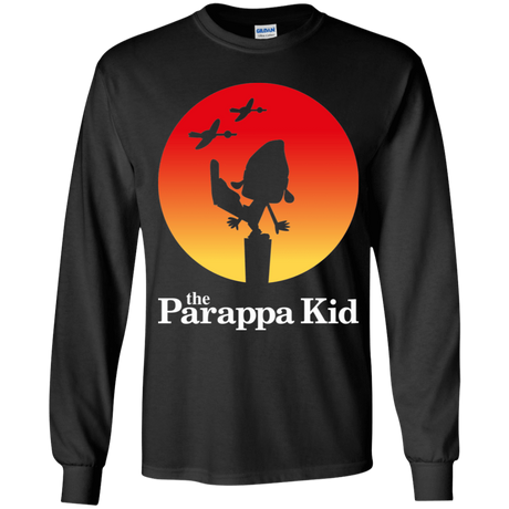 T-Shirts Black / YS The Parappa Kid Youth Long Sleeve T-Shirt