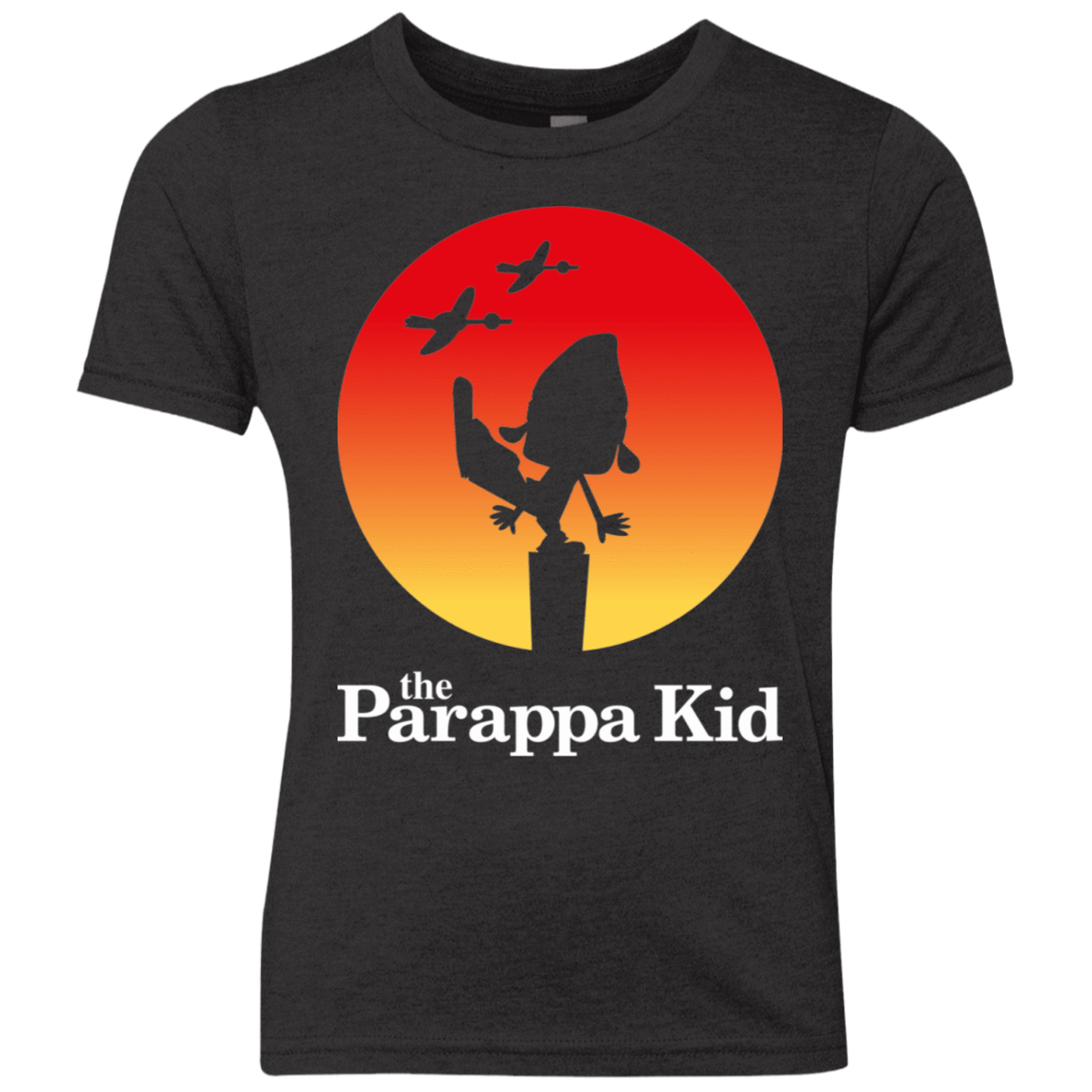 T-Shirts Vintage Black / YXS The Parappa Kid Youth Triblend T-Shirt