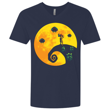 T-Shirts Midnight Navy / X-Small The Parasites Before Christmas Men's Premium V-Neck