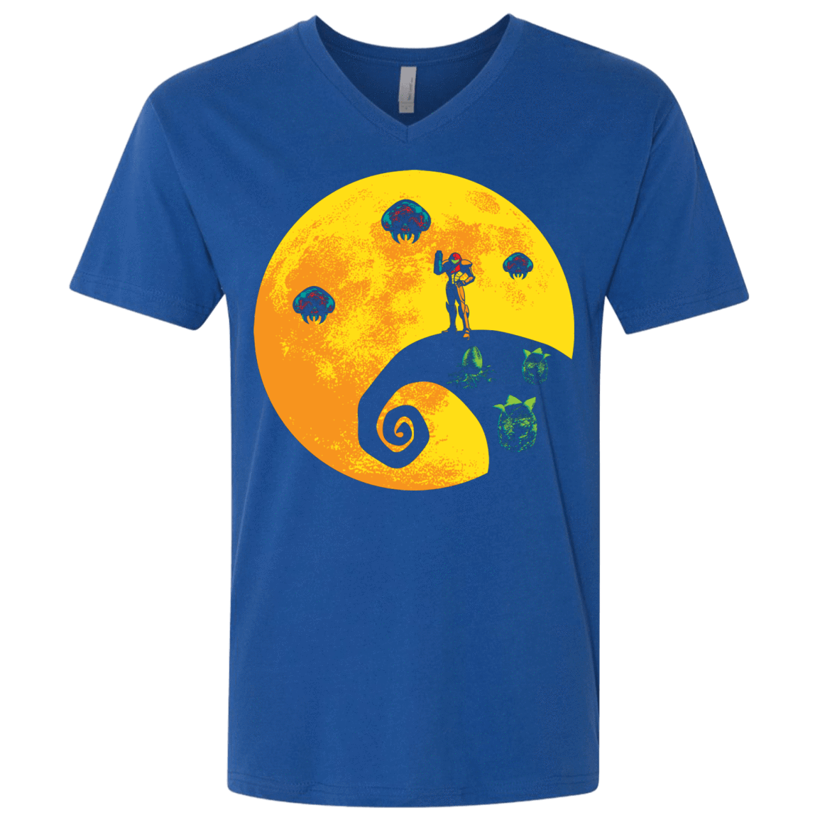 T-Shirts Royal / X-Small The Parasites Before Christmas Men's Premium V-Neck