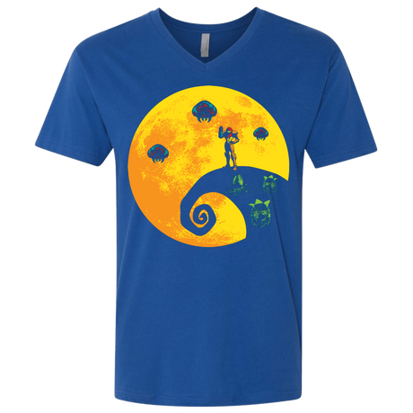 T-Shirts Royal / X-Small The Parasites Before Christmas Men's Premium V-Neck