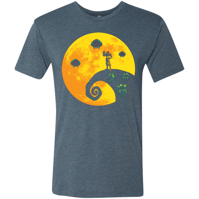 T-Shirts Indigo / S The Parasites Before Christmas Men's Triblend T-Shirt