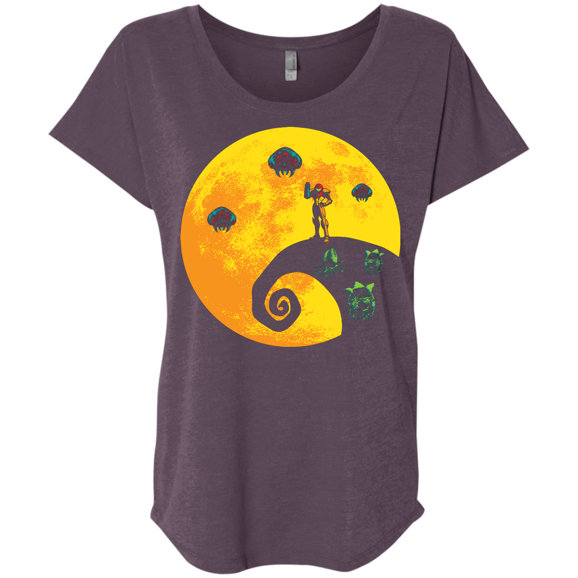 The Parasites Before Christmas Triblend Dolman Sleeve