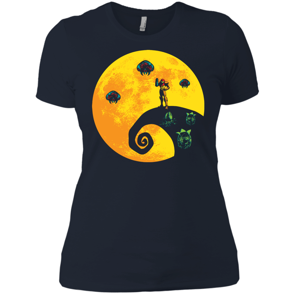 T-Shirts Midnight Navy / X-Small The Parasites Before Christmas Women's Premium T-Shirt