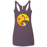 The Parasites Before Christmas Women's Triblend Racerback Tank