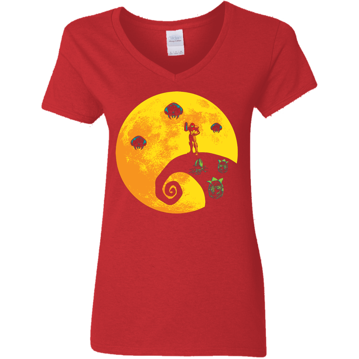 The Parasites Before Christmas Women's V-Neck T-Shirt