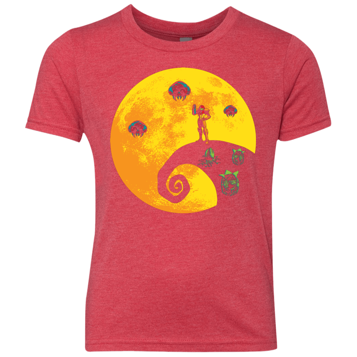The Parasites Before Christmas Youth Triblend T-Shirt