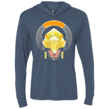 The Peace Keeper Triblend Long Sleeve Hoodie Tee