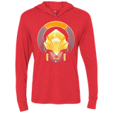 The Peace Keeper Triblend Long Sleeve Hoodie Tee