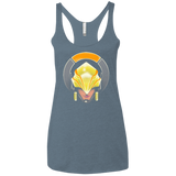 The Peace Keeper Women's Triblend Racerback Tank