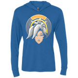 The Peerless Healer Triblend Long Sleeve Hoodie Tee