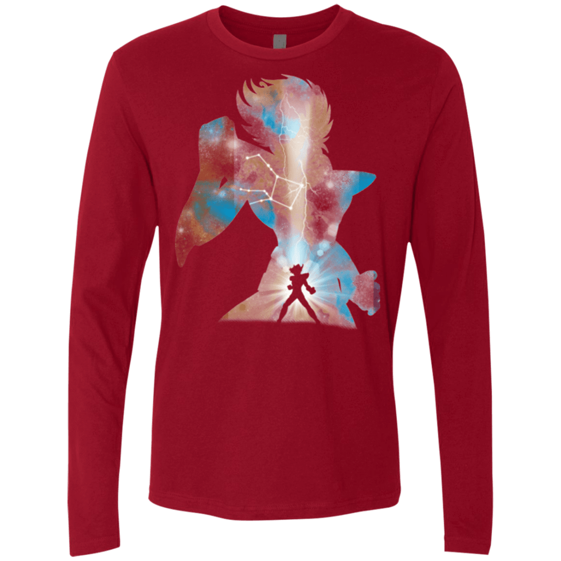 T-Shirts Cardinal / Small The Pegasus Men's Premium Long Sleeve