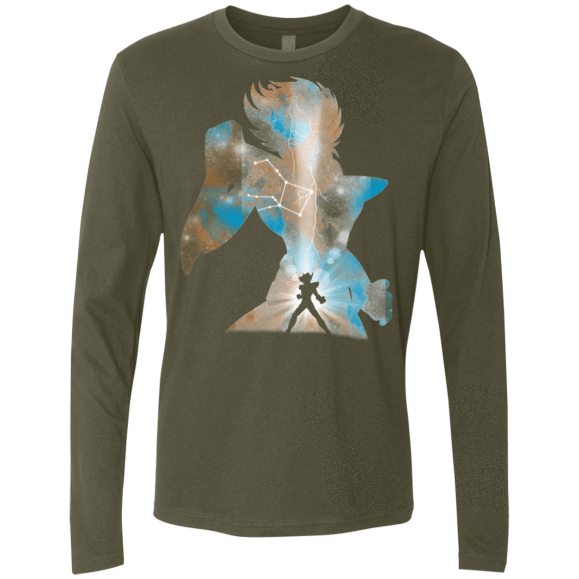 T-Shirts Military Green / Small The Pegasus Men's Premium Long Sleeve