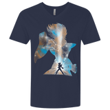 T-Shirts Midnight Navy / X-Small The Pegasus Men's Premium V-Neck
