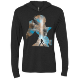 T-Shirts Vintage Black / X-Small The Pegasus Triblend Long Sleeve Hoodie Tee