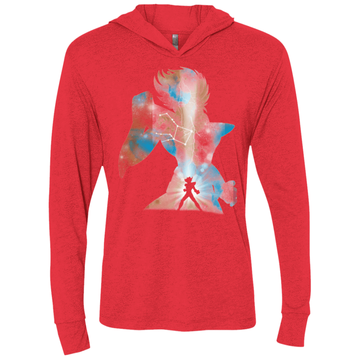 T-Shirts Vintage Red / X-Small The Pegasus Triblend Long Sleeve Hoodie Tee