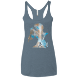T-Shirts Indigo / X-Small The Pegasus Women's Triblend Racerback Tank