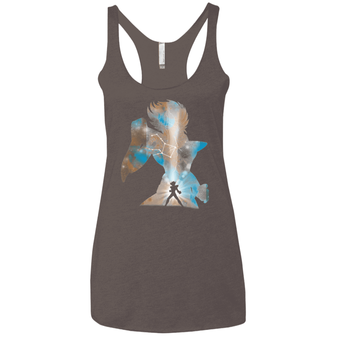 T-Shirts Macchiato / X-Small The Pegasus Women's Triblend Racerback Tank