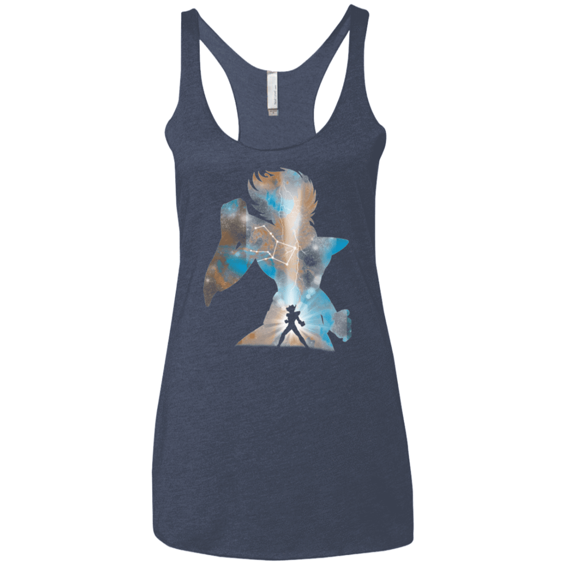 T-Shirts Vintage Navy / X-Small The Pegasus Women's Triblend Racerback Tank