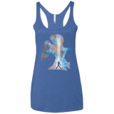 T-Shirts Vintage Royal / X-Small The Pegasus Women's Triblend Racerback Tank
