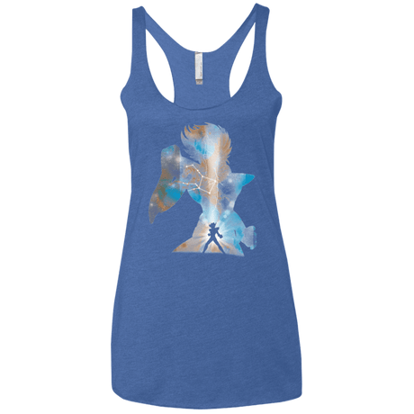 T-Shirts Vintage Royal / X-Small The Pegasus Women's Triblend Racerback Tank