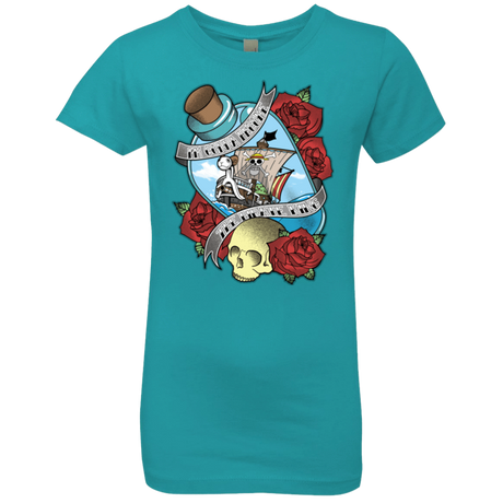 T-Shirts Tahiti Blue / YXS The Pirate King Girls Premium T-Shirt