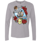 T-Shirts Heather Grey / Small The Pirate King Men's Premium Long Sleeve
